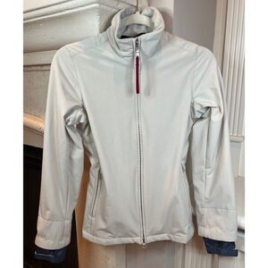 Nike Sphere Warm Up Activewear Jacket Khaki Tan Lightweight Women's Size XS